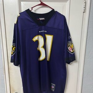 Vintage 2000’s NFL Baltimore Ravens #31 Jamal Lewis Reebok Jersey